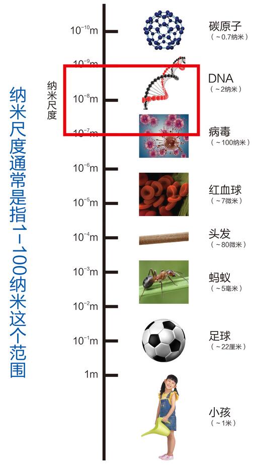 纳米技术的研究范围