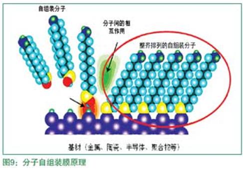 分子自组装膜原理